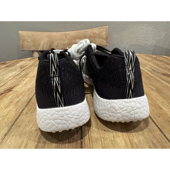 Sketchers Women's 8.5 Air Cooled Memory Foam Black Gray Comfort NEW - Picture 5 of 9